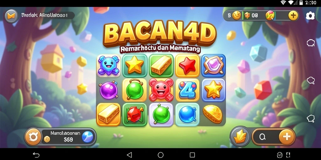 Tampilan gameplay BACAN4D yang menarik dan interaktif.