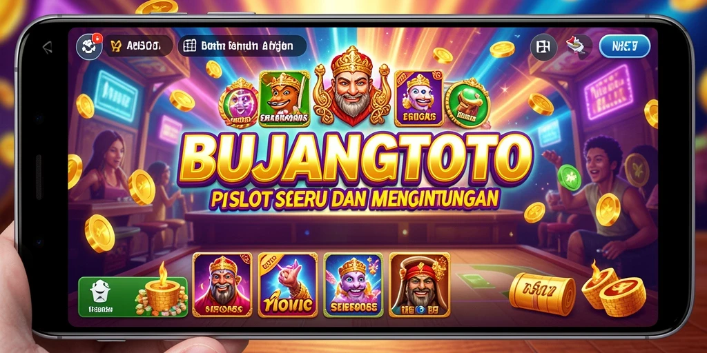 Tampilan gameplay menarik dari BUJANGTOTO dalam permainan Slot.