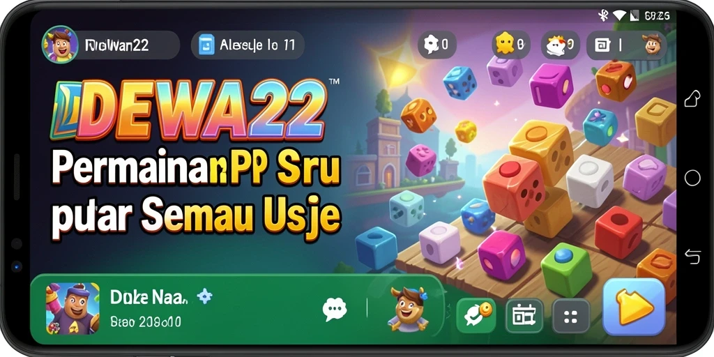 Screenshot gameplay DEWA22 menunjukkan tantangan puzzle yang mengasyikkan.