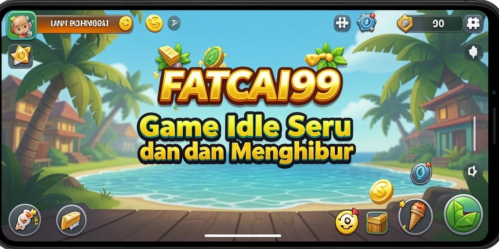 Tangkapan layar utama gameplay FATCAI99 yang menampilkan elemen Idle yang menarik.