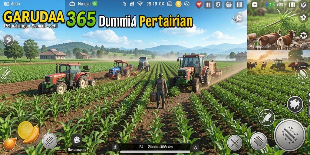 Tampilan menarik dari gameplay FARMING di GARUDA365.
