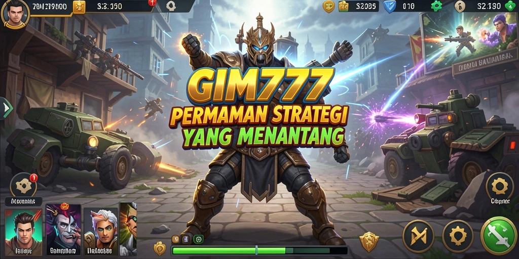 Tampilan gameplay GIM777 yang menarik dan strategis.