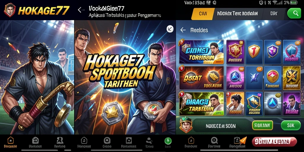 Tampilan gameplay taruhan di HOKAGE77 yang menarik dan interaktif.