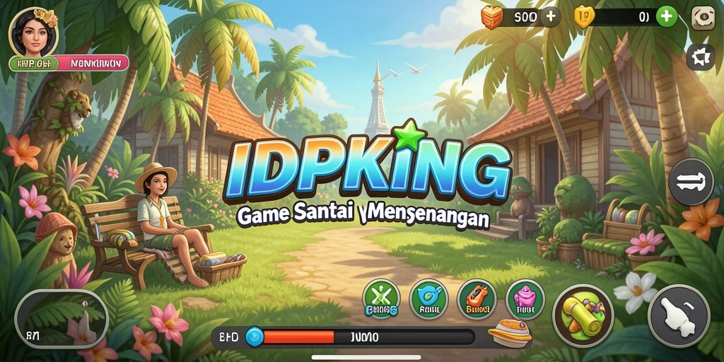 Tampilan gameplay IDPKING yang menarik dan menghibur.