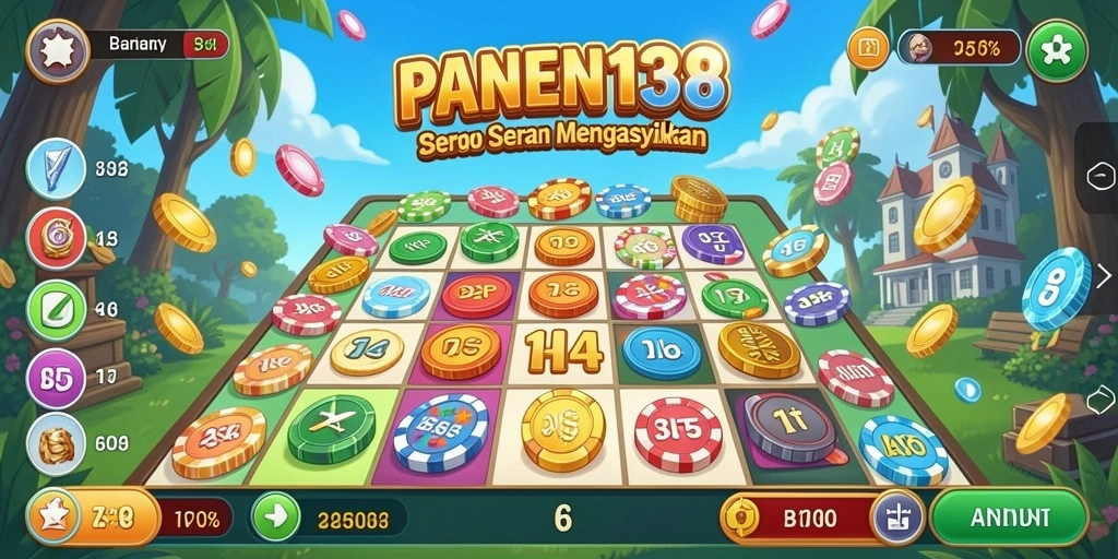 Tampilan gameplay yang seru dan interaktif dari PANEN138.