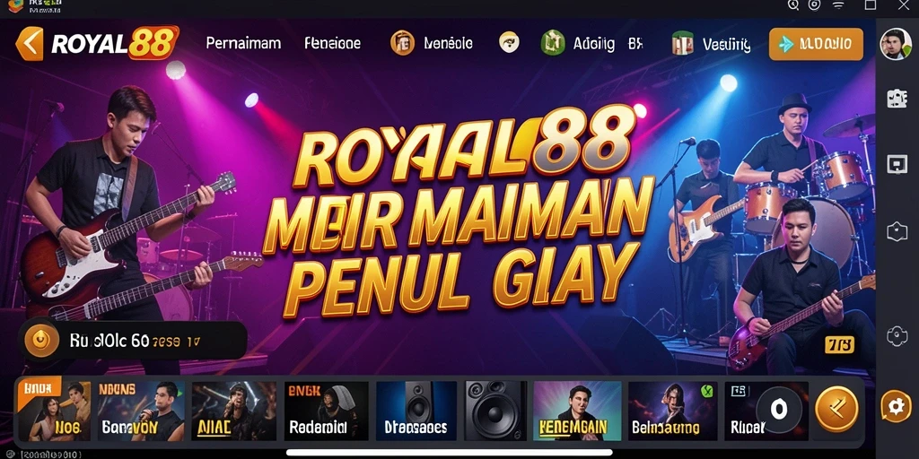 Tampilan gameplay ROYAL88 yang seru dan interaktif.