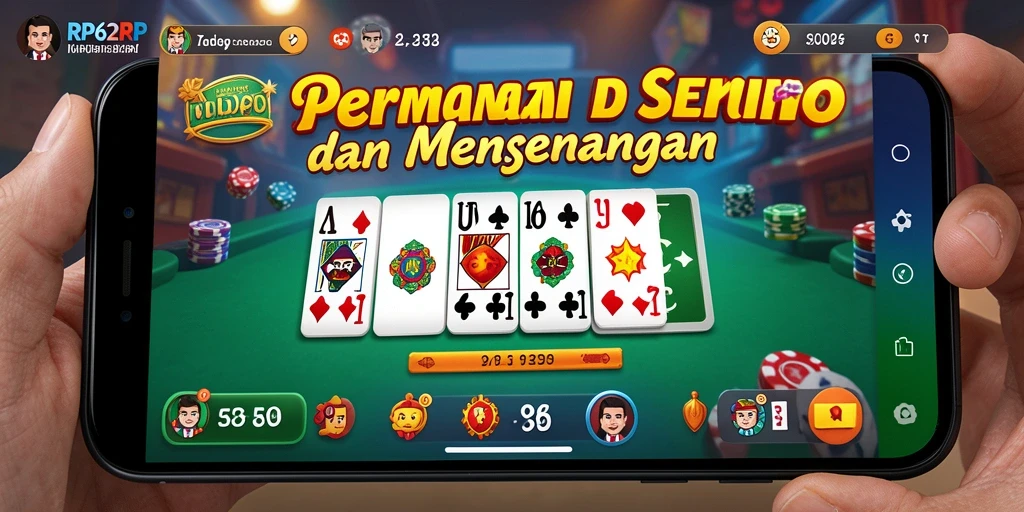 Tampilan gameplay seru dalam RP62RP yang menarik.