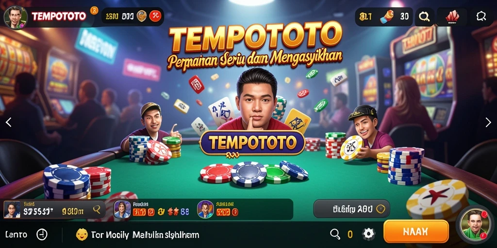 Tangkapan layar gameplay yang menarik dari TEMPOTOTO di kasino.